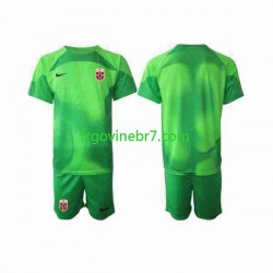 Golmanski Dres - Dres Norveška Domaći 2022 Kratkih Rukava - Dječji Golmanski Dres - Dres Norveška Domaći 2022 Kratkih Rukava - Dječji