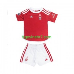 Dres Nottingham Forest Domaći 2023-2024 Kratkih Rukava - Dječji Dres Nottingham Forest Domaći 2023-2024 Kratkih Rukava - Dječji