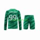 Golmanski Dres - Dres Paris Saint-Germain Donnarumma 99 Domaći 2023-2024 Dugim Rukavima - Dječji