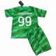 Golmanski Dres - Dres Paris Saint-Germain Donnarumma 99 Domaći 2023-2024 Kratkih Rukava - Dječji
