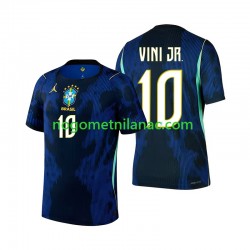 Dres Brazil Vinicius Junior 10 Gostujući World Cup 2026 Kratkih Rukava - Muški Dres Brazil Vinicius Junior 10 Gostujući World Cup 2026 Kratkih Rukava - Muški