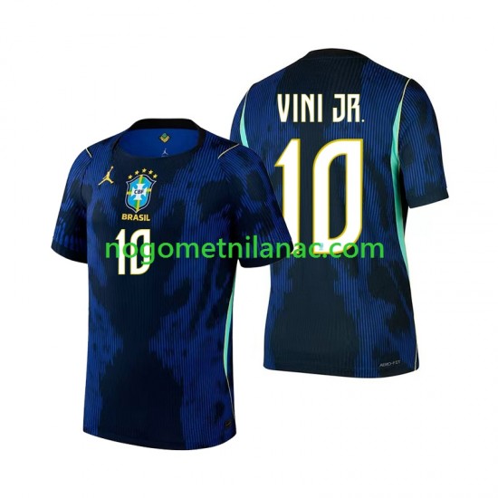 Dres Brazil Vinicius Junior 10 Gostujući World Cup 2026 Kratkih Rukava - Muški