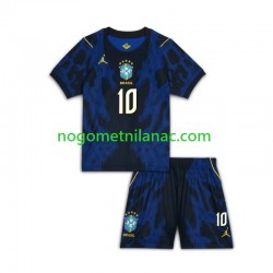 Dres Brazil Vinicius Junior 10 Gostujući World Cup 2026 Kratkih Rukava - Dječji