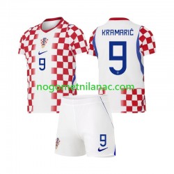 Dres Hrvatska Andrej Kramaric 9 Domaći World Cup 2026 Kratkih Rukava - Dječji