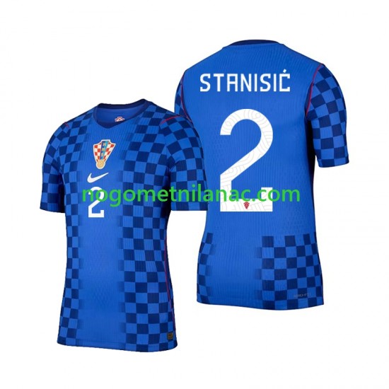 Dres Hrvatska Josip Stanisic 2 Gostujući World Cup 2026 Kratkih Rukava - Muški