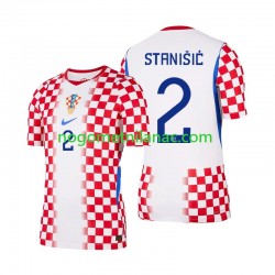 Dres Hrvatska Josip Stanisic 2 Domaći World Cup 2026 Kratkih Rukava - Muški