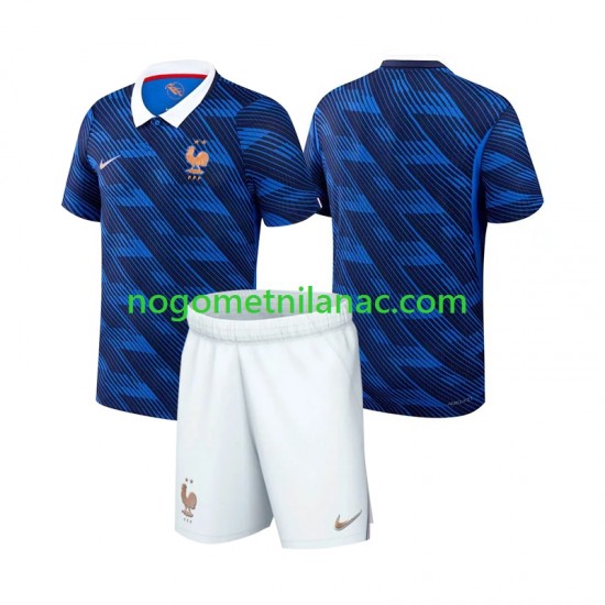 Dres Francuska Domaći World Cup 2026 Kratkih Rukava - Dječji