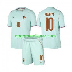 Dres Francuska Mbappé Kylian 10 Gostujući World Cup 2026 Kratkih Rukava - Dječji