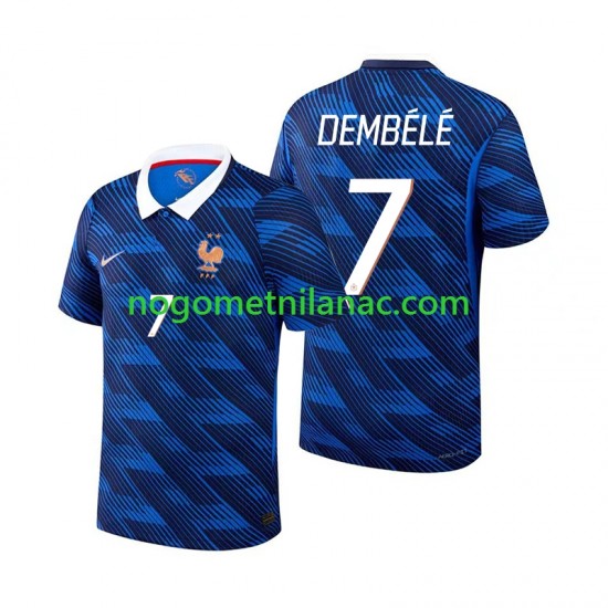 Dres Francuska Ousmane Dembele 7 Domaći World Cup 2026 Kratkih Rukava - Muški