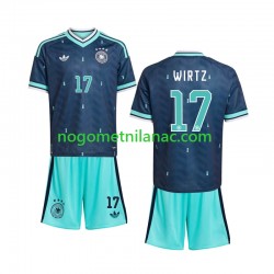 Dres Njemačka Florian Wirtz 17 Gostujući World Cup 2026 Kratkih Rukava - Dječji Dres Njemačka Florian Wirtz 17 Gostujući World Cup 2026 Kratkih Rukava - Dječji