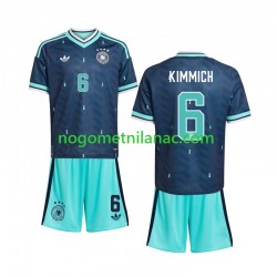 Dres Njemačka Joshua Kimmich 6 Gostujući World Cup 2026 Kratkih Rukava - Dječji Dres Njemačka Joshua Kimmich 6 Gostujući World Cup 2026 Kratkih Rukava - Dječji
