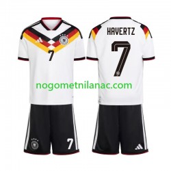 Dres Njemačka Kai Havertz 7 Domaći World Cup 2026 Kratkih Rukava - Dječji Dres Njemačka Kai Havertz 7 Domaći World Cup 2026 Kratkih Rukava - Dječji