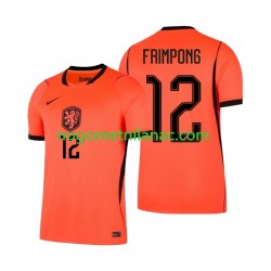 Dres Nizozemska Jeremie Frimpong 12 Domaći World Cup 2026 Kratkih Rukava - Muški