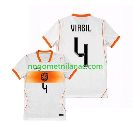 Dres Nizozemska Virgil van Dijk 4 Gostujući World Cup 2026 Kratkih Rukava - Muški