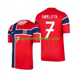 Dres Norveška Alexander Sorloth 7 Domaći World Cup 2026 Kratkih Rukava - Muški Dres Norveška Alexander Sorloth 7 Domaći World Cup 2026 Kratkih Rukava - Muški