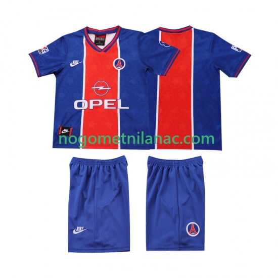 Dres AC Milan 1995 1996 Retro Domaći Kratkih Rukava - Dječji