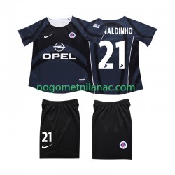 Dres AC Milan RONALDINHO 10 2003 Retro Treći 2002 Kratkih Rukava - Dječji