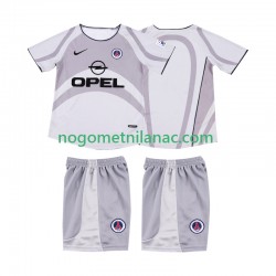 Dres AC Milan 2001 Retro Gostujući 2002 Kratkih Rukava - Dječji
