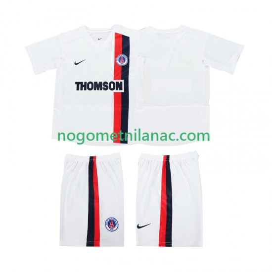 Dres AC Milan 2003 Retro Gostujući 2002 Kratkih Rukava - Dječji