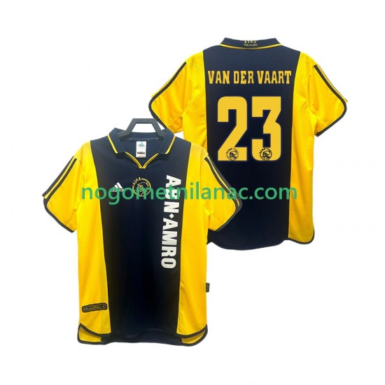 Dres AFC Ajax VAN DER VAART 23 2000 2001 Retro Gostujući Kratkih Rukava - Muški