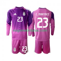 Golmanski Dres - Dres Argentina Emiliano Martinez 23 Domaći 2025 Dugim Rukavima - Dječji Golmanski Dres - Dres Argentina Emiliano Martinez 23 Domaći 2025 Dugim Rukavima - Dječji