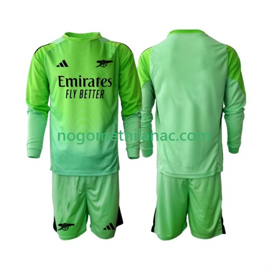 Golmanski Dres - Dres Arsenal Gostujući 2025-2026 Dugim Rukavima - Dječji
