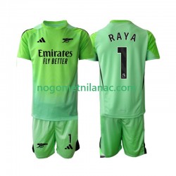 Golmanski Dres - Dres Arsenal Raya 1 Gostujući 2025-2026 Kratkih Rukava - Dječji