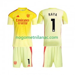 Golmanski Dres - Dres Arsenal Raya 1 Domaći 2025-2026 Kratkih Rukava - Dječji Golmanski Dres - Dres Arsenal Raya 1 Domaći 2025-2026 Kratkih Rukava - Dječji