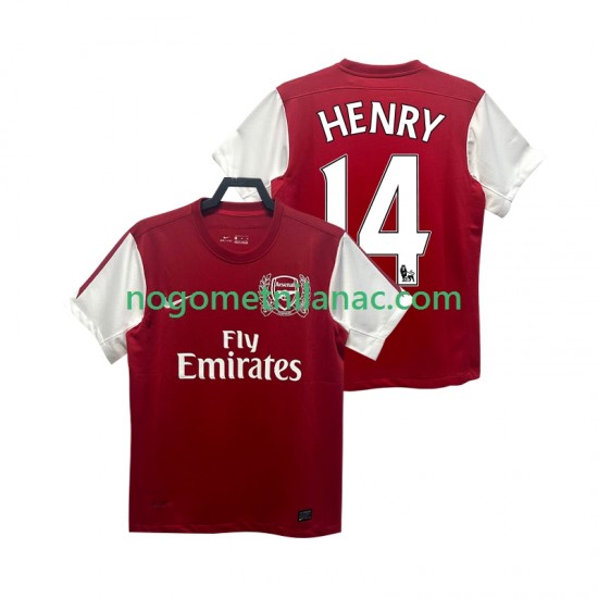 Dres Arsenal HENRY 14 2012 Retro Domaći 2011 Kratkih Rukava - Muški