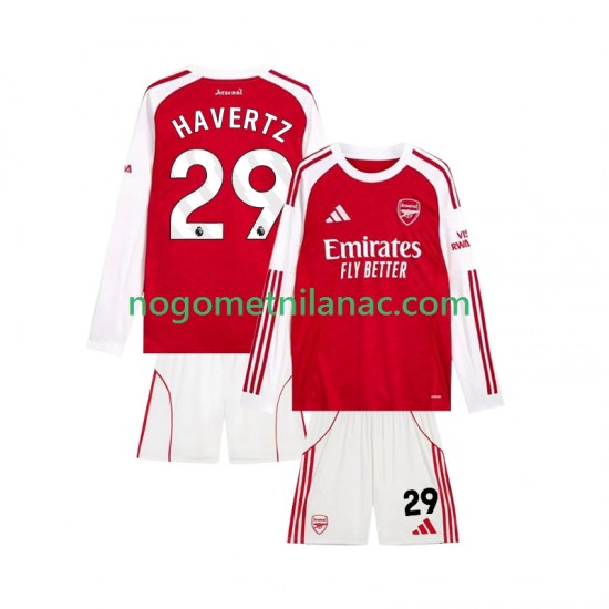 Dres Arsenal Kai Havertz 29 Domaći 2025-2026 Dugim Rukavima - Dječji