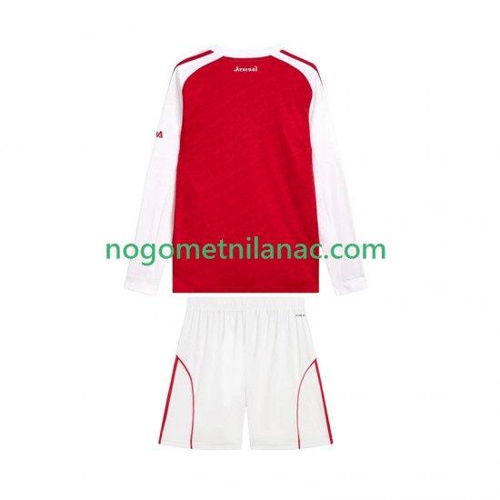 Dres Arsenal Domaći 2025-2026 Dugim Rukavima - Dječji
