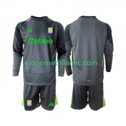 Golmanski Dres - Dres Aston Villa Domaći 2025-2026 Dugim Rukavima - Dječji Golmanski Dres - Dres Aston Villa Domaći 2025-2026 Dugim Rukavima - Dječji