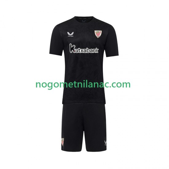 Golmanski Dres - Dres Athletic Bilbao Domaći 2025-2026 Kratkih Rukava - Dječji
