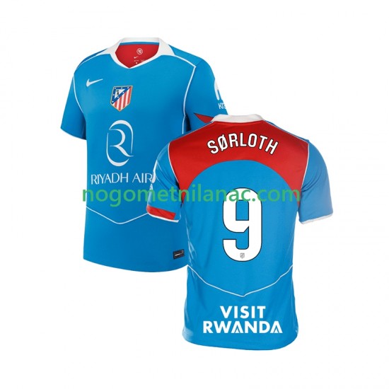 Dres Atlético Madrid Alexander Sorloth 9 Treći 2025-2026 Kratkih Rukava - Muški