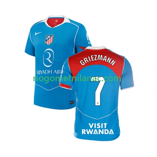 Dres Atlético Madrid Antoine Griezmann 7 Treći 2025-2026 Kratkih Rukava - Muški
