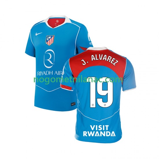 Dres Atlético Madrid Julian Alvarez 19 Treći 2025-2026 Kratkih Rukava - Muški