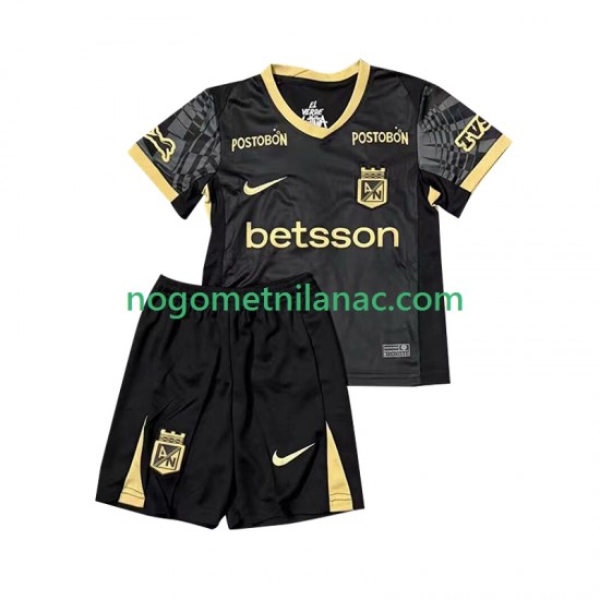 Dres Atletico Nacional Gostujući 2025 Kratkih Rukava - Dječji