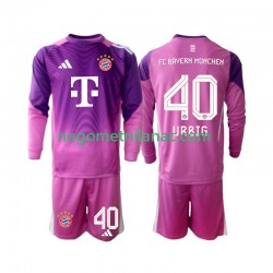 Golmanski Dres - Dres FC Bayern München Jonas Urbig 40 Četvrti 2025-2026 Dugim Rukavima - Dječji