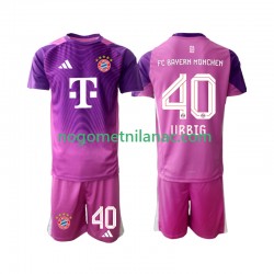 Golmanski Dres - Dres FC Bayern München Jonas Urbig 40 Četvrti 2025-2026 Kratkih Rukava - Dječji