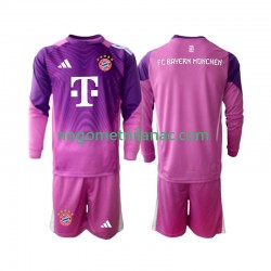 Golmanski Dres - Dres FC Bayern München Četvrti 2025-2026 Dugim Rukavima - Dječji