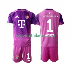 Golmanski Dres - Dres FC Bayern München Manuel Neuer 1 Četvrti 2025-2026 Kratkih Rukava - Dječji