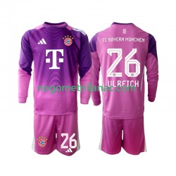 Golmanski Dres - Dres FC Bayern München Sven Ulreich 26 Četvrti 2025-2026 Dugim Rukavima - Dječji