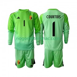 Golmanski Dres - Dres Belgija Thibaut Courtoi 1 Domaći 2025 Dugim Rukavima - Dječji Golmanski Dres - Dres Belgija Thibaut Courtoi 1 Domaći 2025 Dugim Rukavima - Dječji