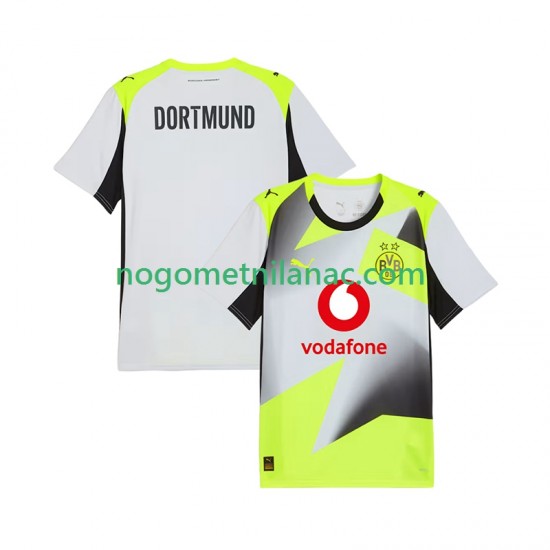 Dres Borussia Dortmund Gostujući 2025-2026 Kratkih Rukava - Muški