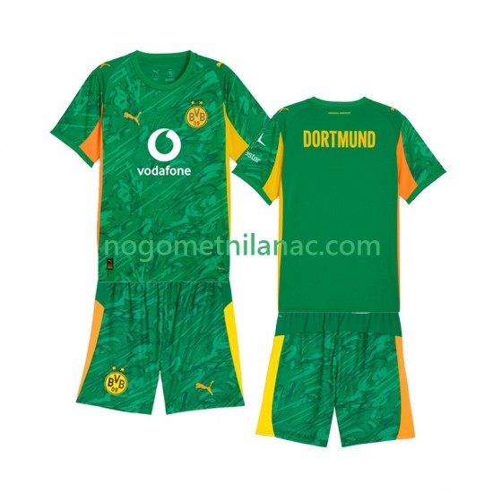 Golmanski Dres - Dres Borussia Dortmund Domaći 2025-2026 Kratkih Rukava - Dječji