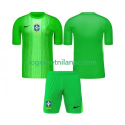 Golmanski Dres - Dres Brazil Domaći 2026 Kratkih Rukava - Dječji Golmanski Dres - Dres Brazil Domaći 2026 Kratkih Rukava - Dječji