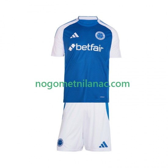 Dres Cruzeiro Domaći 2025-2026 Kratkih Rukava - Dječji