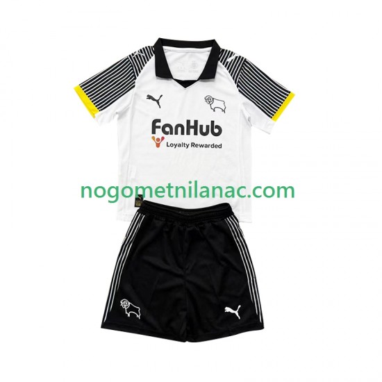 Dres Derby County Domaći 2025-2026 Kratkih Rukava - Dječji