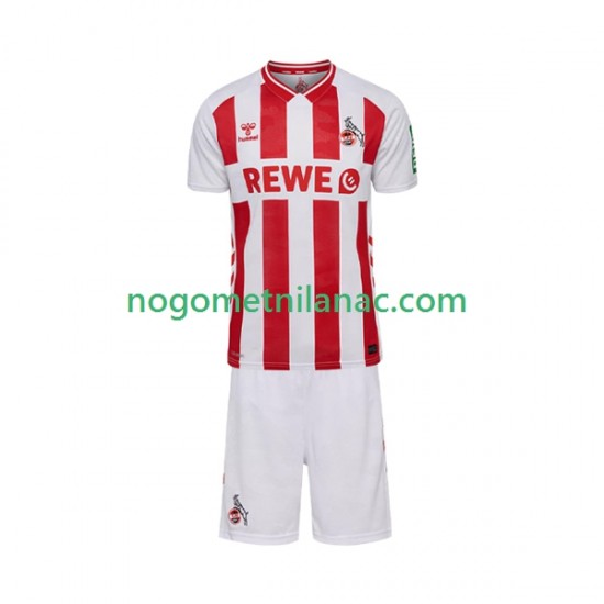 Dres FC Köln Domaći 2025-2026 Kratkih Rukava - Dječji