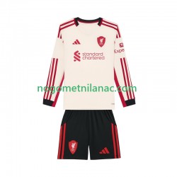Dres Liverpool Gostujući 2025-2026 Dugim Rukavima - Dječji